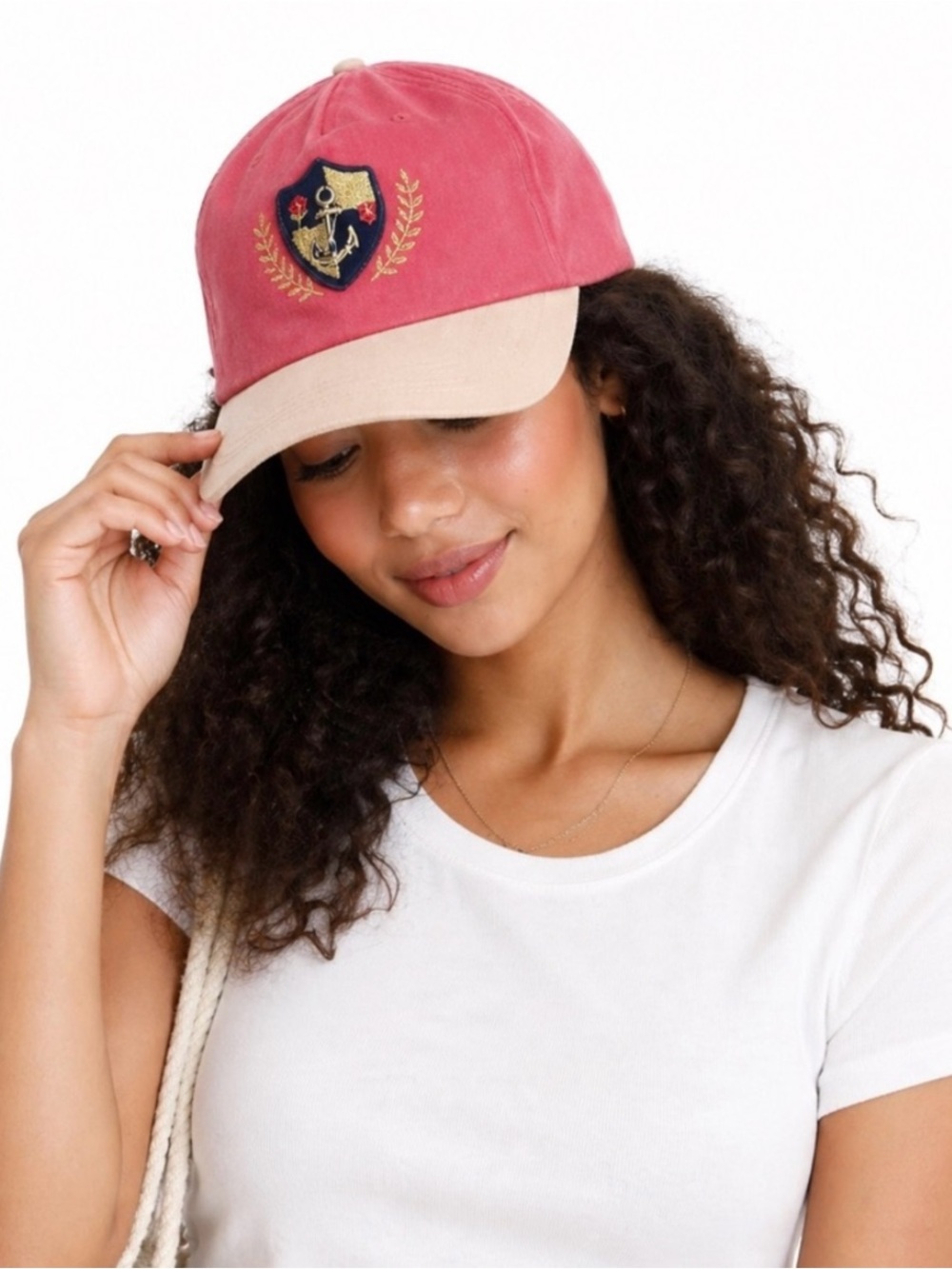 NWT Free People Anchor Charmed Baseball Hat